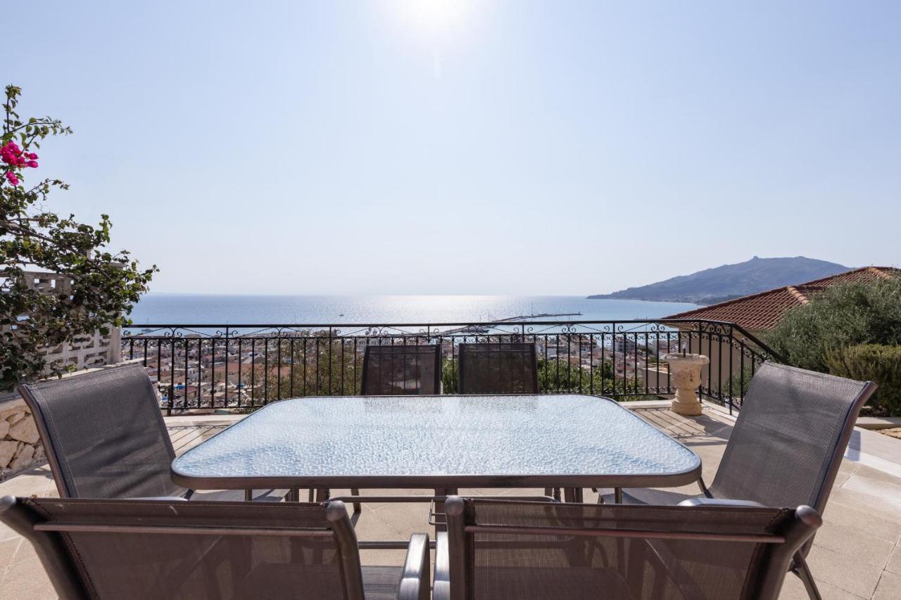 זקינטוס טאון Akakia Panoramic Villa מראה חיצוני תמונה