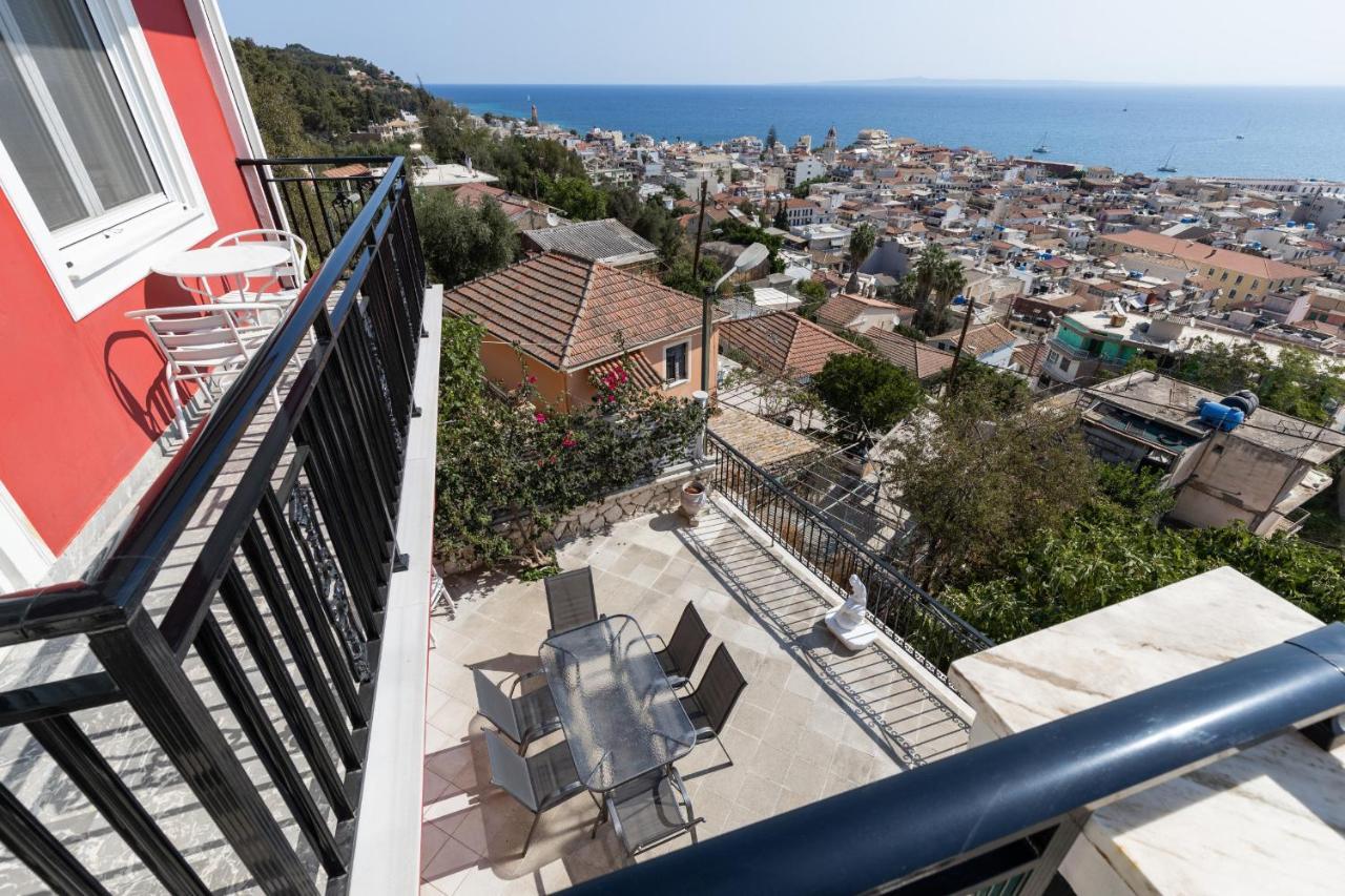 זקינטוס טאון Akakia Panoramic Villa מראה חיצוני תמונה